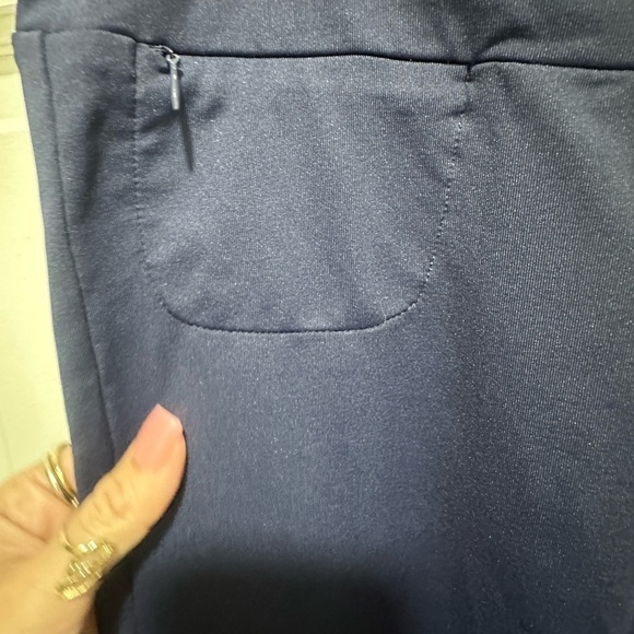 J. McLaughlin Navy Ankle Cropped Pants Size XS - Picture 4 of 5